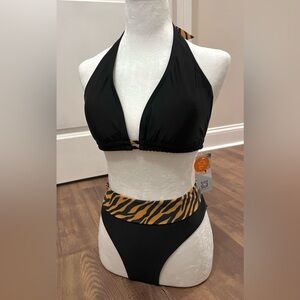 Two Piece Black Swimsuit